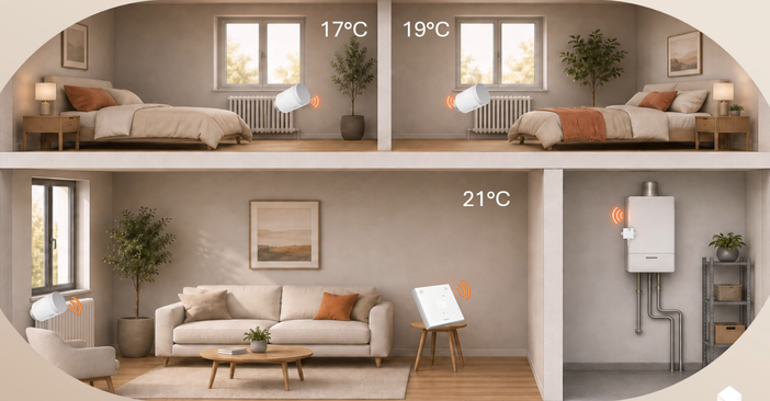 Netatmo muscle son chauffage connecté : nouvelles têtes thermostatiques, Zigbee, Matter et gestion pièce par pièce 3 multi zones