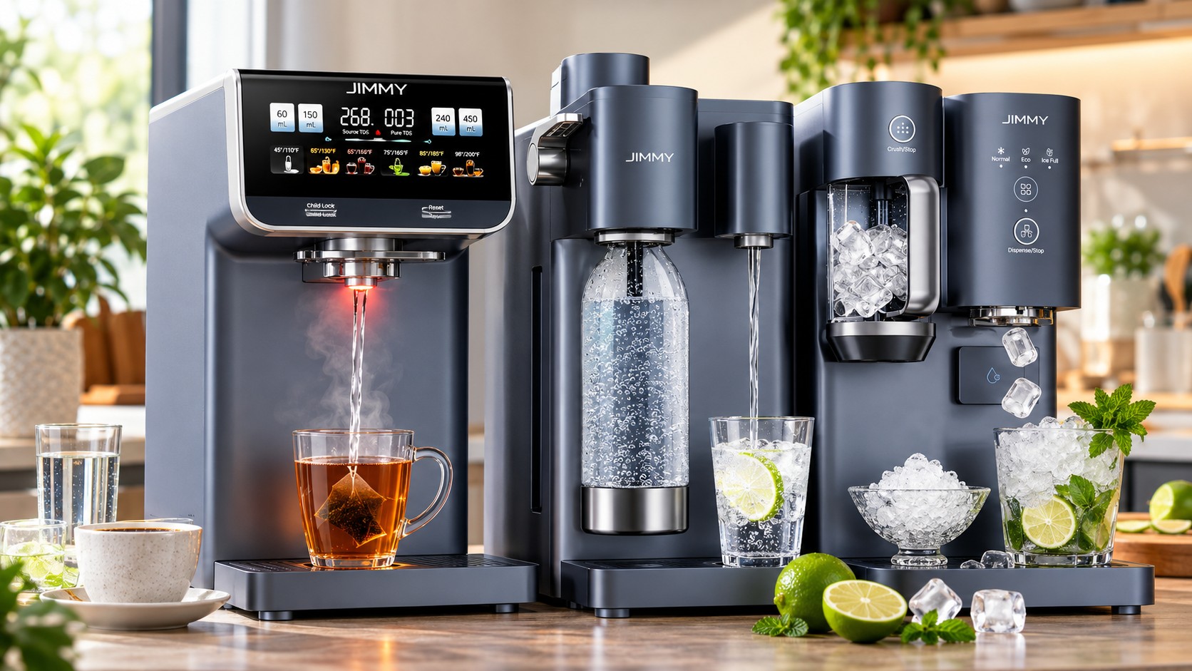 systeme jimmy eau fraiche et petillante