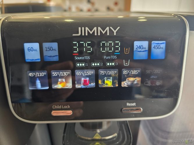 Test Jimmy Matrix M9 Pro : le purificateur d’eau qui devient une véritable station de boissons 5 test jimmy matrix m9 001 3