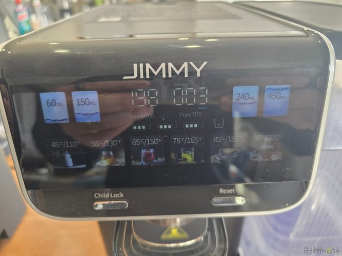 Test Jimmy Matrix M9 Pro : le purificateur d’eau qui devient une véritable station de boissons 11 test jimmy matrix m9 008 1