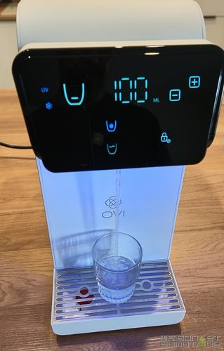 Test OVI II : eau filtrée, froide ou chaude, sans osmose inverse ni eau de rejet 12 test ovibar ovi 2 028 319x500 1