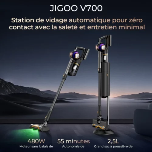 Aspirateur Balai sans fil Jigoo V700