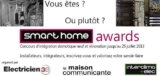 Résultats des SmartHome Awards 2013