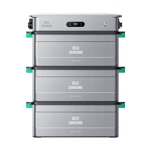 SolarFlow 2400 AC avec trois batteries AB3000X