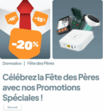 Promotions pour la fête des pères: Jusqu&rsquo;à -20% sur Jeedom, capteur pour piscine, éclairage et prises connectées, etc.