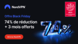 74% de réduction sur NordVPN (2,99€/mois) + 3 mois gratuits pour le #BLACKFRIDAY !!