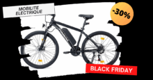 #BlackFriday Mobilité : vélos et trottinettes électriques à prix cassés pour rouler malin