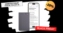 Bon plan : l’enregistreur vocal Plaud Note doté d’intelligence artificielle en promo pour le #BlackFriday