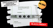 #BlackFriday : économisez sur votre chauffage avec le ventilateur SpeedComfort, l’innovation qui cartonne aux Pays-Bas !