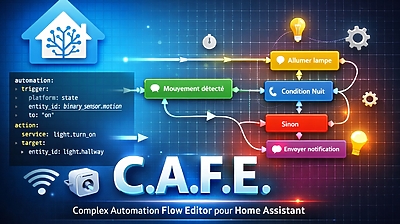C.A.F.E. dans Home Assistant : des automatisations façon Node-RED… sans Node-RED
