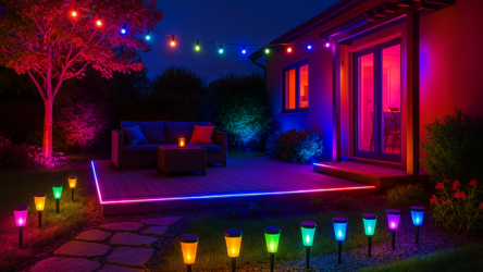 Éclairage LED extérieur : optimiser votre espace extérieur
