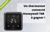 😱 #CONCOURS: un thermostat connecté Honeywell T6R à gagner !