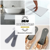#Competition The Moonstone diatomite bathroom mat is back in a soft XL version!