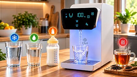 Test OVI II : eau filtrée, froide ou chaude, sans osmose inverse ni eau de rejet