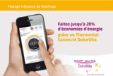 Gérer votre chauffage avec votre téléphone portable grâce au thermostat connecté de GDF Suez DolceVita