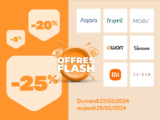 Ventes flash domotique Xiaomi, Aqara, SonOff, Moes, Frient, etc.