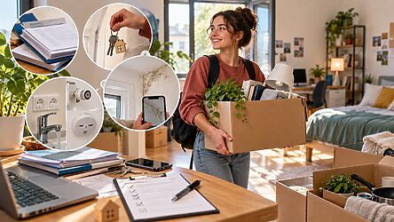 Les étapes essentielles pour réussir son emménagement étudiant