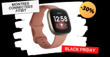 -30% sur les montres et bracelets connectés Fitbit !