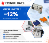 -12% sur les alarmes Ajax, serrures de sécurité, moustiquaires et anti nuisibles #FRENCHDAYS !
