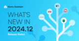 Home Assistant update 2024.12: scene editor, approaching voice assistant, new integrations, etc.