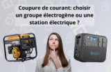 Pour faire face aux coupures de courant: groupe électrogène ou station électrique ?