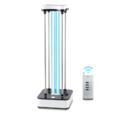 Lampe UV-C Mobile: double désinfection UV et ozone, parfait pour lutter contre la Covid-19 à la maison !