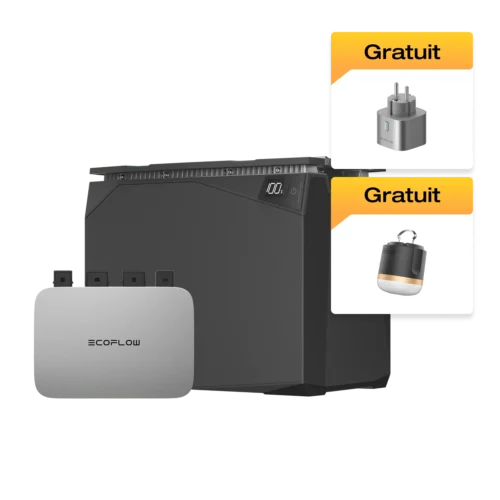 Kit solaire EcoFlow PowerStream avec batterie étanche