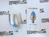 Koogeek Smart Light Bulb: test de l&rsquo;ampoule Wifi compatible Homekit