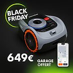 Navimow i105 à 649 € avec garage offert : le bon plan robot tondeuse du Black Friday