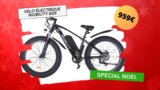 Niubility B26: le Fat Bike électrique 1000w à moins de 1000€ !