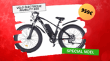 Niubility B26: le Fat Bike électrique 1000w à moins de 1000€ !