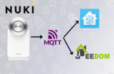 Serrure connectée Nuki: elle devient compatible MQTT (et donc Home Assistant, Jeedom, Loxone, OpenHab, etc.)