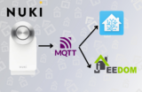 Nuki smart lock: it becomes MQTT compatible (and therefore Home Assistant, Jeedom, Loxone, OpenHab, etc.)