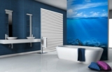 Le papier peint salle de bain ? C’est possible !
