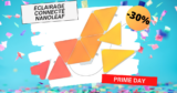 #PRIMEDAY Nanoleaf -30% sur les panneaux lumineux connectés Nanoleaf, pour sublimer votre intérieur !