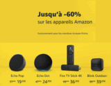 Amazon Prime Day: Kindle, Ring, Blink, Fire TV, Echo, etc. à prix pulvérisés !