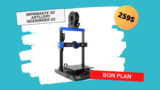 Artillery Sidewinder X2: une excellente imprimante 3D en promo à 259$ seulement !
