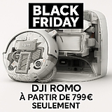 DJI Romo S, A et P en promo Black Friday : la techno des drones au service du ménage