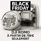 DJI Romo S, A et P en promo Black Friday : la techno des drones au service du ménage