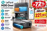 -72 % sur le Lefant M210 Omni : aspiration 20 000 Pa et lavage à rouleau pour seulement 221 €