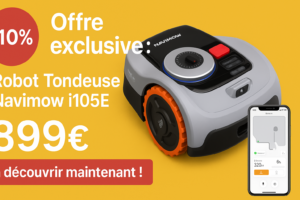 Offre exclusive : Tondeuse robot Navimow i105E -10% à découvrir maintenant !