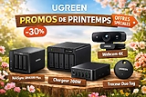 Ces promos UGREEN font un carton : NAS perso, chargeur 200W et webcam 4K à prix cassé