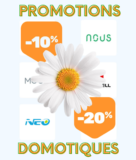 Promotions domotiques de printemps: jusqu’à 20% sur InnR, Nous, Moes, Saswell, Neo, etc.
