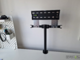Réaliser un support écran 42″ pour bureau assis debout: petit recyclage simple !