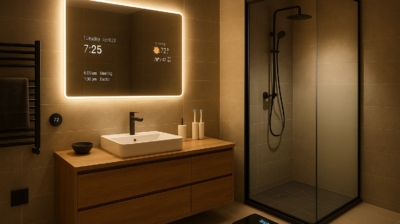Salle de bain connectée : quand domotique et design s’invitent dans la douche