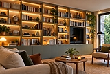 Livres, lumière et objets déco : la bibliothèque redevient la star du salon
