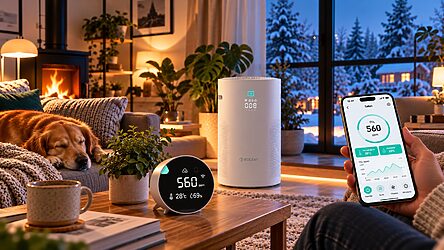 Cet hiver, votre maison connectée devrait aussi surveiller l&rsquo;air que vous respirez