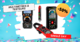 Les multimètres et testeurs électriques en promotion !