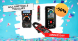 Les multimètres et testeurs électriques en promotion !