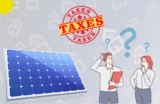 Stations solaires: au sol, fixées au mur, sur abris de jardin, etc. Quelles sont les taxes ?